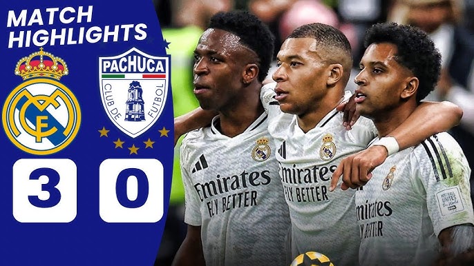 Hasil Real Madrid vs Pachuca di Final Piala Interkontinental 2024: Menang 3-0, Los Blancos Jadi Juara!