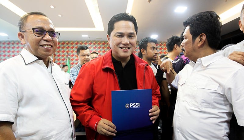 Erick Thohir Targetkan Timnas Indonesia Masuk 9 Besar Asia Alias Lolos ke Piala Dunia dan Tembus Ranking 50 FIFA pada 2045